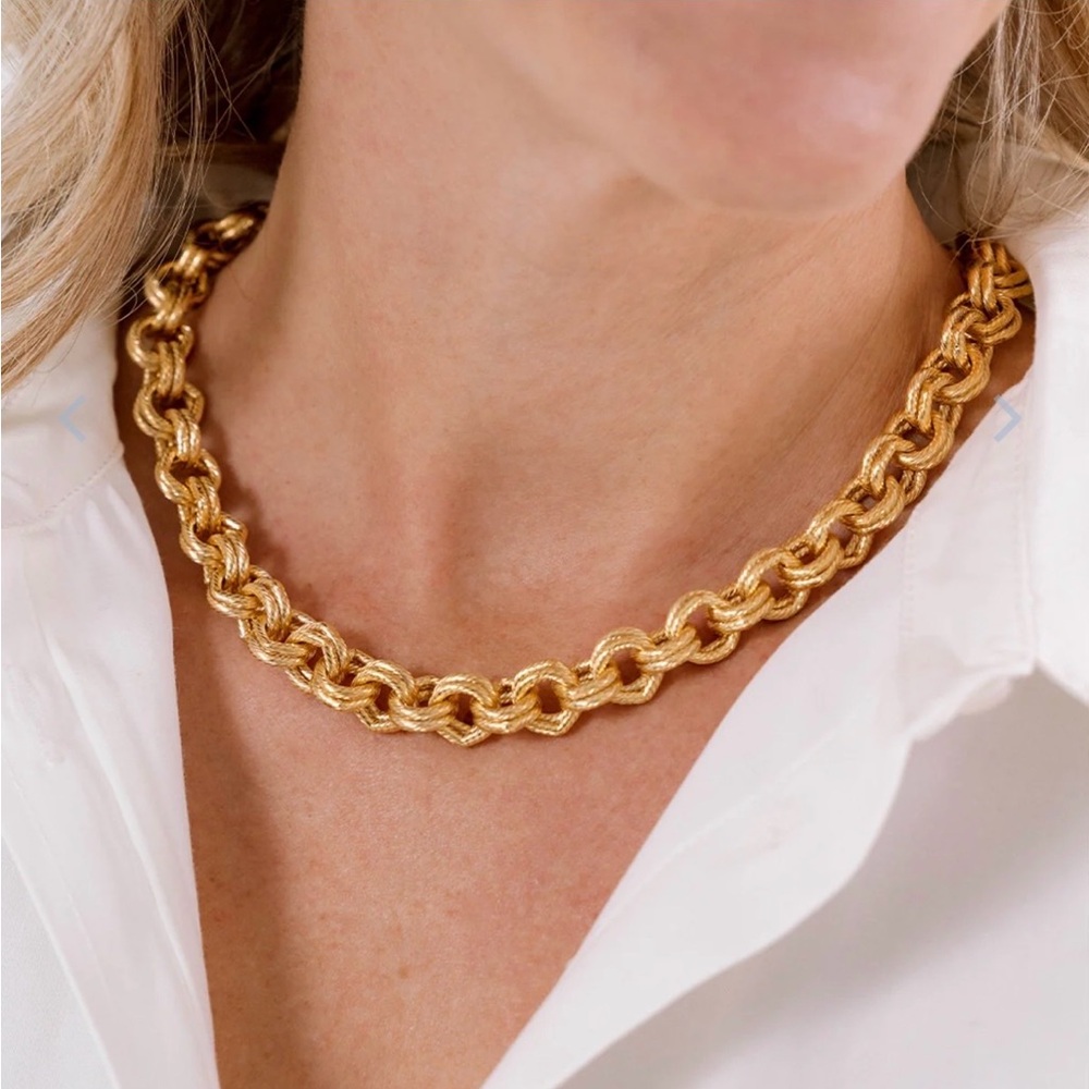 Susan Shaw NWT Double Link Chain Necklace